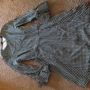 Kate Spade 2018 Houndstooth Dress, Sz S